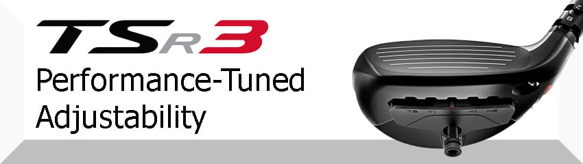 Công nghệ Performance-Tuned Adjustability của Gậy Hybrid TSR3 mới 2024 | Titleist