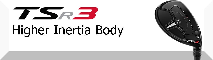 Công nghệ Higher Inertia Body của Gậy Hybrid TSR3 mới 2024 | Titleist