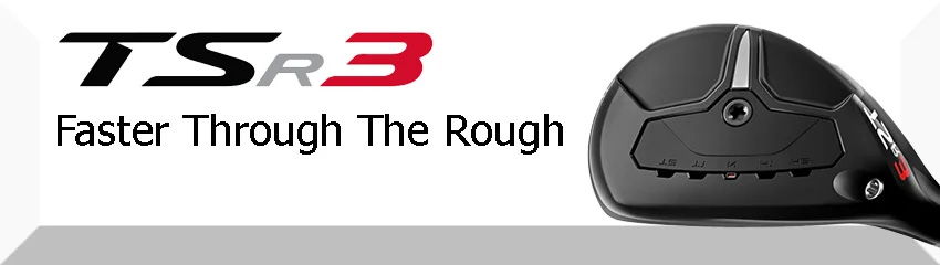 Công nghệ Faster Through The Rough của Gậy Hybrid TSR3 mới 2024 | Titleist