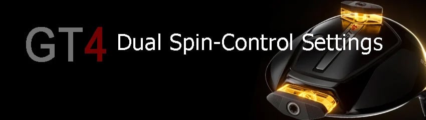 Công nghệ Dual Spin-Control Setting của Gậy Driver GT4 | Titleist