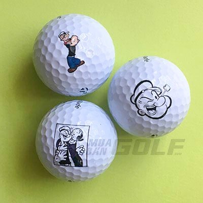 in bong golf logo hoat hinh