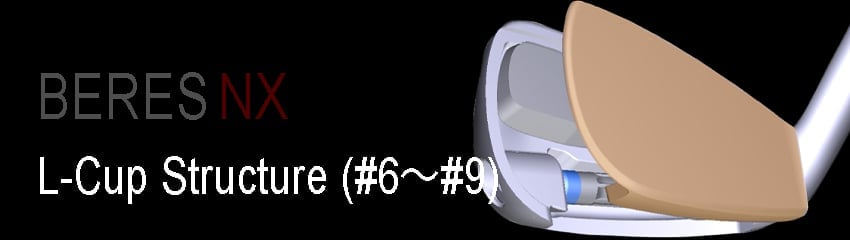 Công nghệ L-Cup Face Structure của Bộ gậy sắt BE-NX | Honma