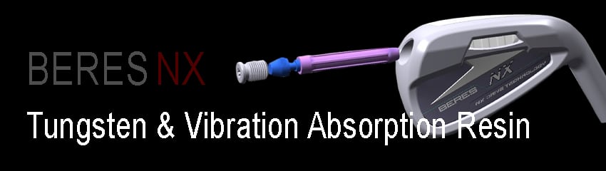 Công nghệ Tungsten Toe Weight của Bộ gậy sắt BE-NX | Honma
