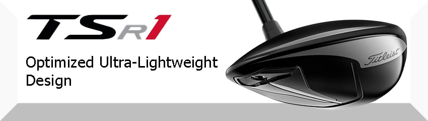 Công nghệ Ultra-Lightweight Configuration của Gậy Fairway TSr1 OPTIMIZED LIGHTWEIGHT DISTANCE | Titleist