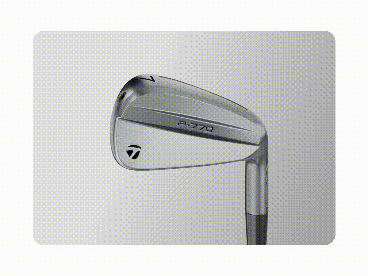 Công nghệ Refined Compact Shaping của Bộ gậy sắt P770 2024 | TaylorMade