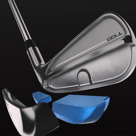 cận cảnh gậy sắt T100 - model 2025 miếng TungSen trọng lượng cao