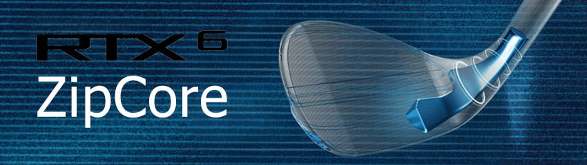 gậy wedge cleveland - công nghệ zipcore: lõi trong lượng nhẹ CG thấp