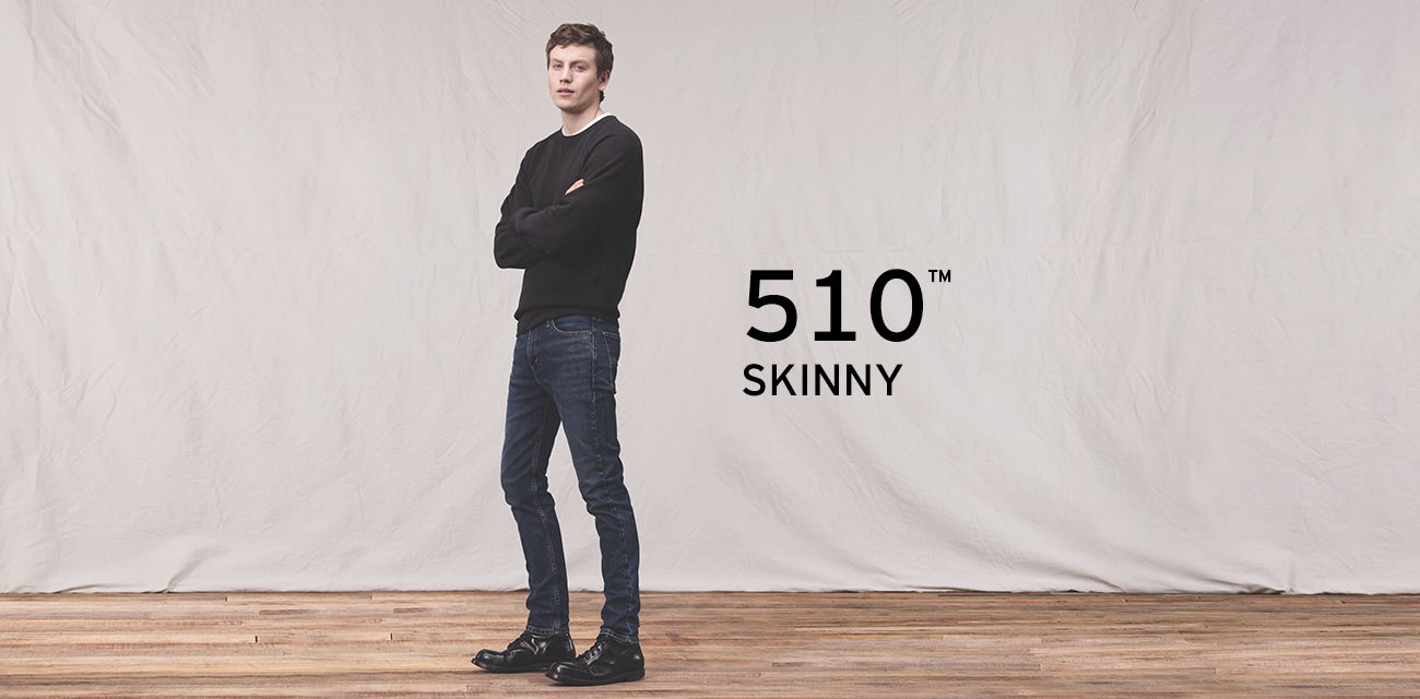 SKINNY FIT 510™ SKINNY •&nbsp;Cạp quần ở eo • Bó sát từ hông tới mắt cá • Ống quần ôm sát