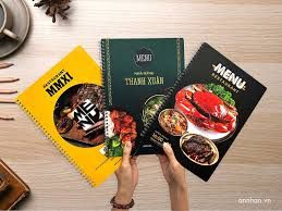 IN MENU GIẤY NHỰA PVC - MENU NHỰA KHÁNG NƯỚC