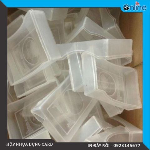 Hộp nhựa - hộp mica đựng danh thiếp giá rẻ