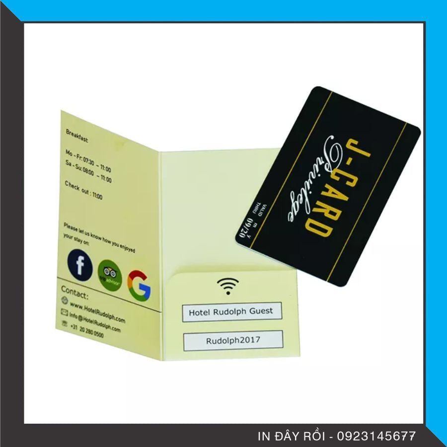 In Bì đựng thẻ từ / Bìa kẹp thẻ từ tại Đắk Lắk