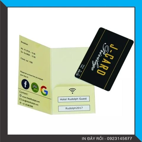 In Bì đựng thẻ từ / Bìa kẹp thẻ từ tại Đắk Lắk