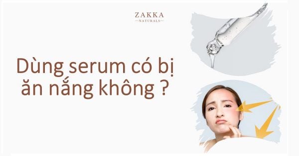 Dùng serum có bị ăn nắng không? Và cách dùng serum hiệu quả