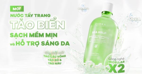 [UPGRADED] MICELLAR TẢO CẢI TIẾN MỚI _ LÀM MỀM MỊN & SÁNG DA
