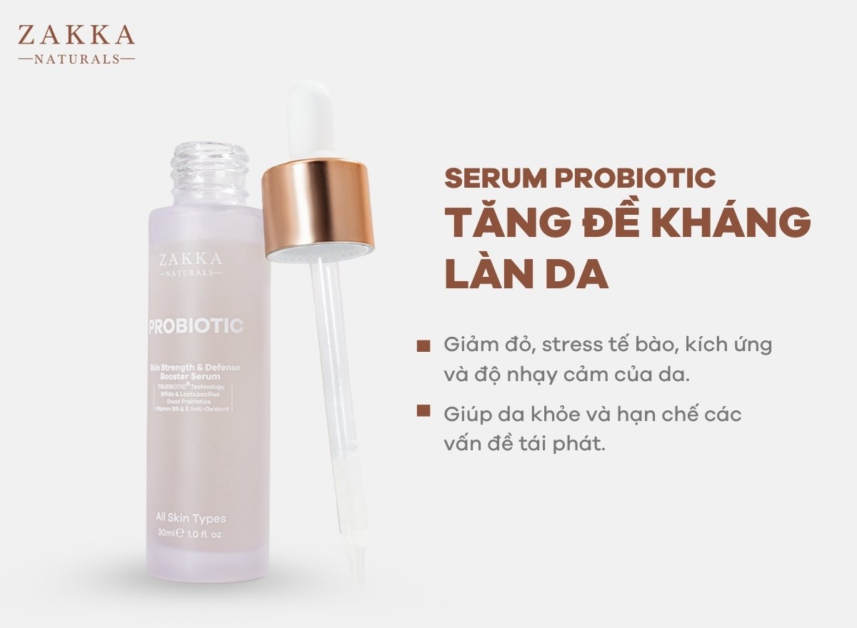 Serum Probiotic - Tăng sức đề kháng da sau peel