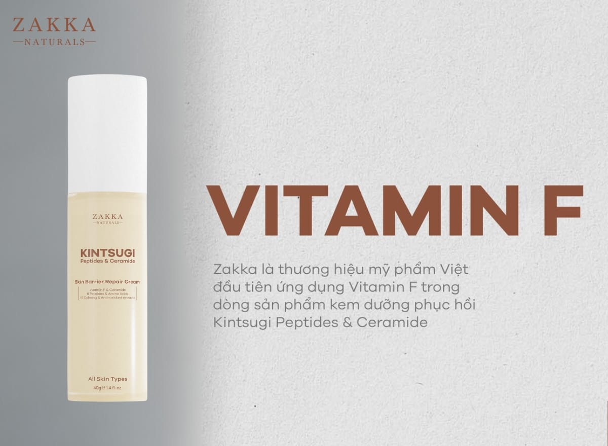 Kem dưỡng Kintsugi - Sản phẩm Zakka chứa Vitamin F