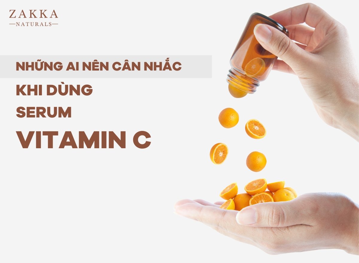 [Quan trọng] Những lưu ý khi dùng Serum Vitamin C cần ghi nhớ