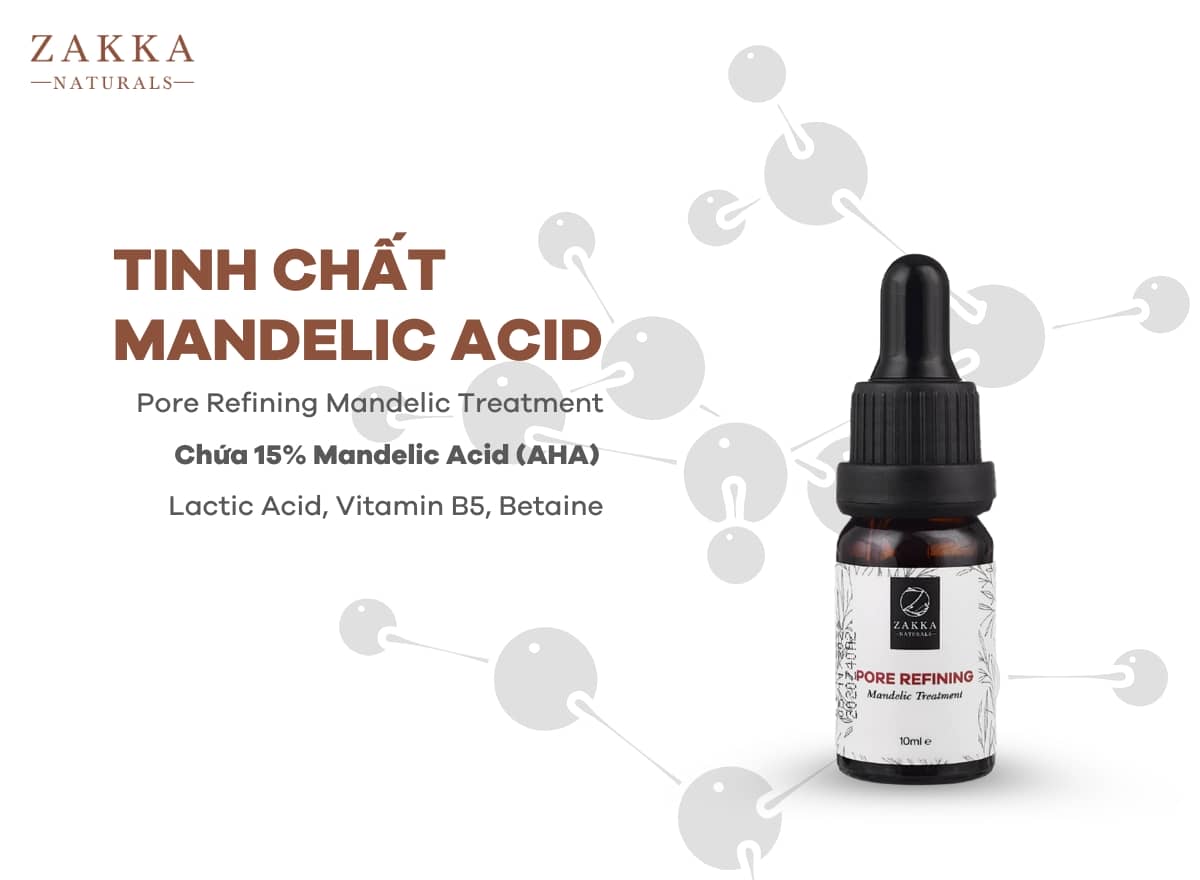 Serum chứa AHA Zakka - Mandelic Acid 15%