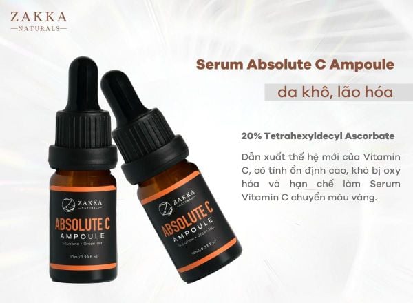 Serum Absolute C Ampoule cho da khô, lão hóa