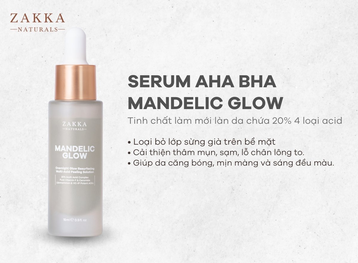 Cách Tẩy Da Chết Hóa Học Bằng AHA BHA