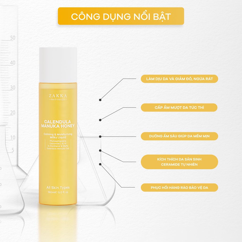 TONER HOA CÚC DỊU NHẸ ALENDULA & MANUKA HONEY
