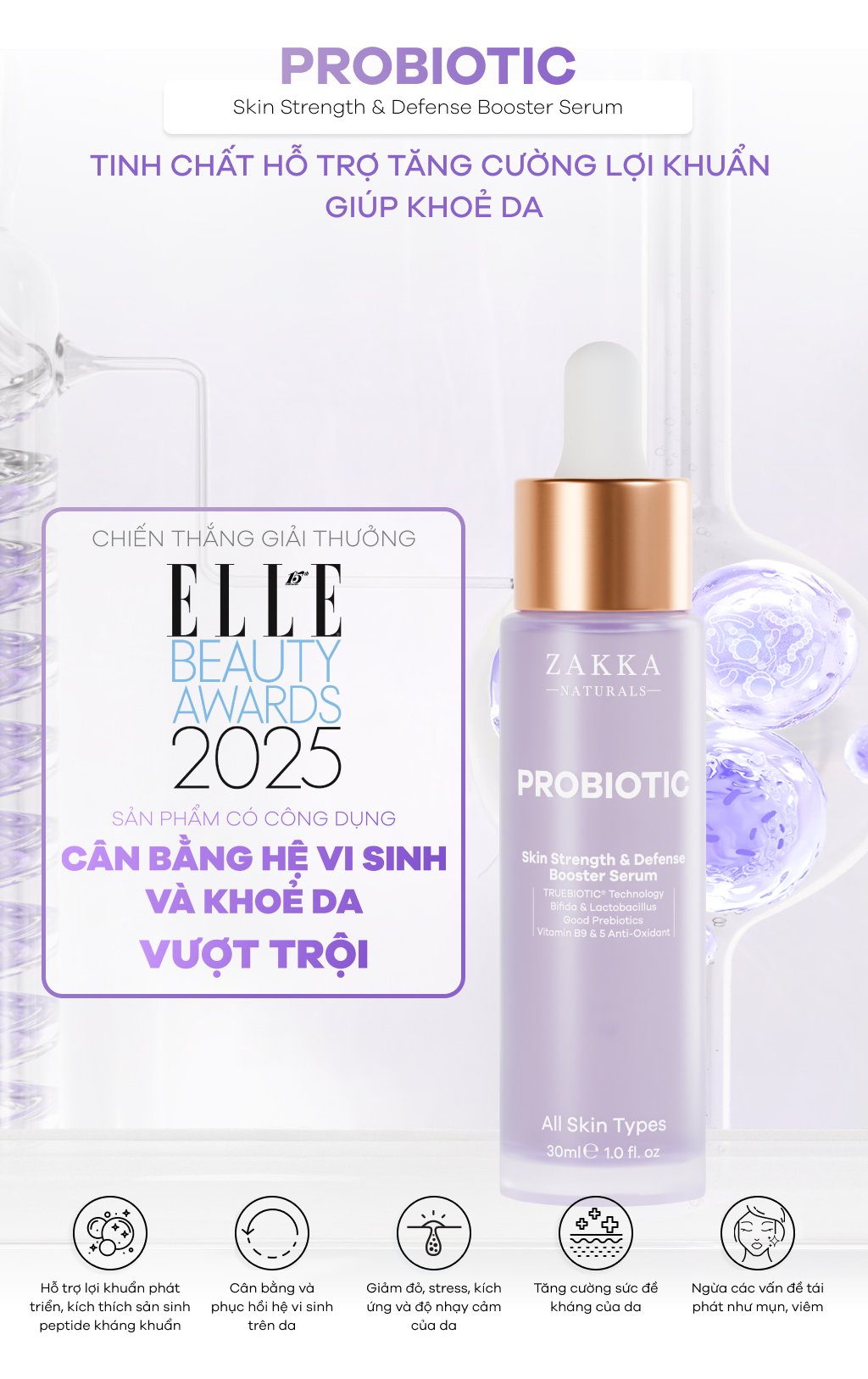 Tinh Chất Serum Lợi Khuẩn Probiotic Skin Strength & Defense Booster