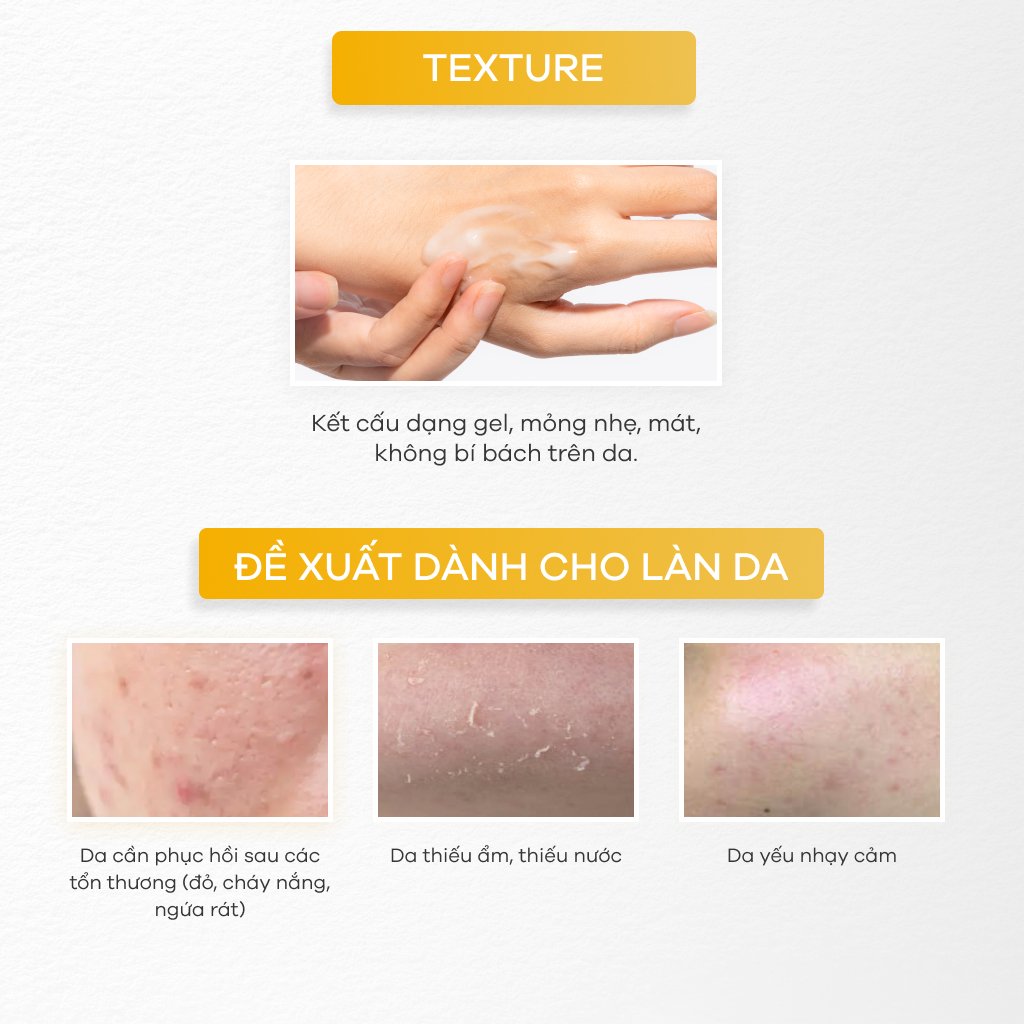 [MỞ BÁN CHÍNH THỨC GEL DƯỠNG CÚC MẬT ONG] PHIÊN BẢN CẢI TIẾN MỚI TỪ GEL CREAM B5