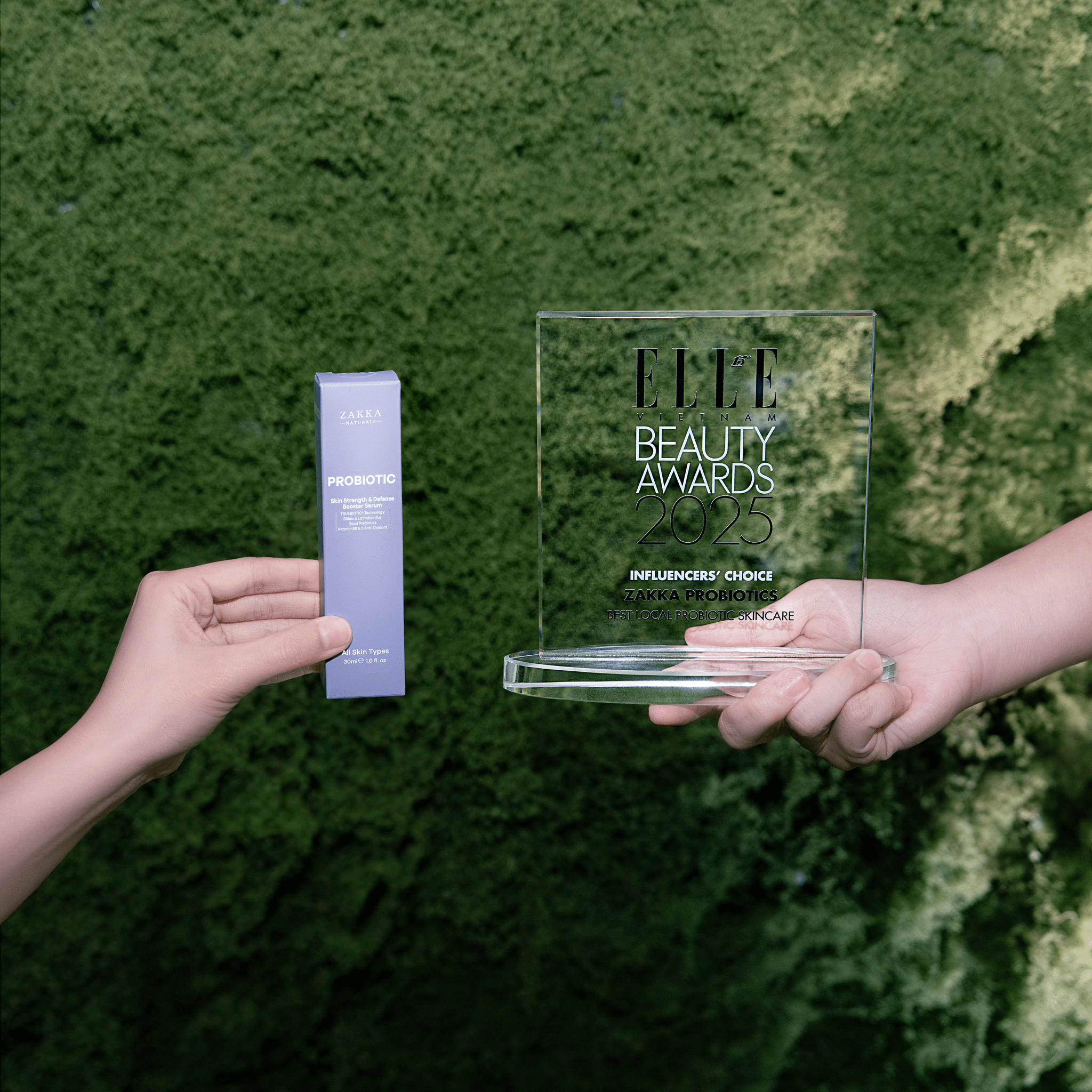 SERUM PROBIOTIC NHẬN GIẢI BEST LOCAL PROBIOTIC SKINCARE TẠI ELLE BEAUTY AWARDS 2025