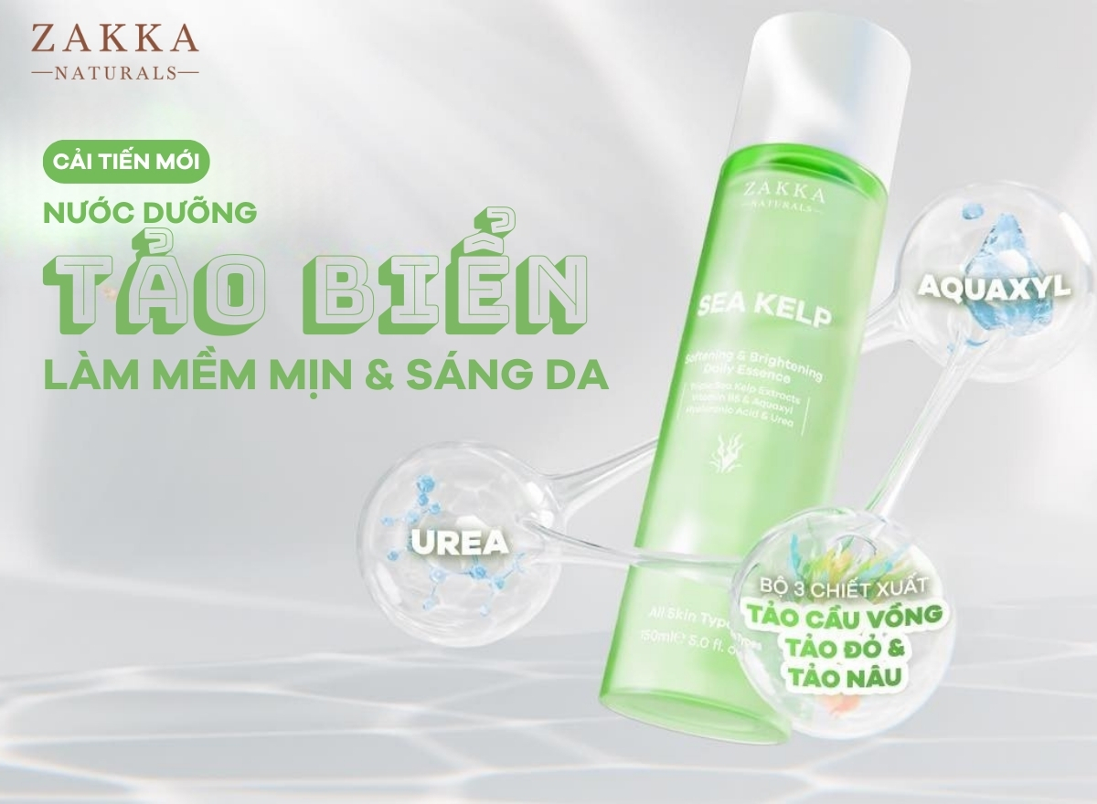 Review tinh chất Essence Fermented Sea Kelp của Zakka Naturals