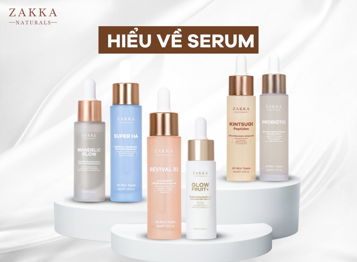 Hướng dẫn cách sử dụng serum đúng, hiệu quả chi tiết