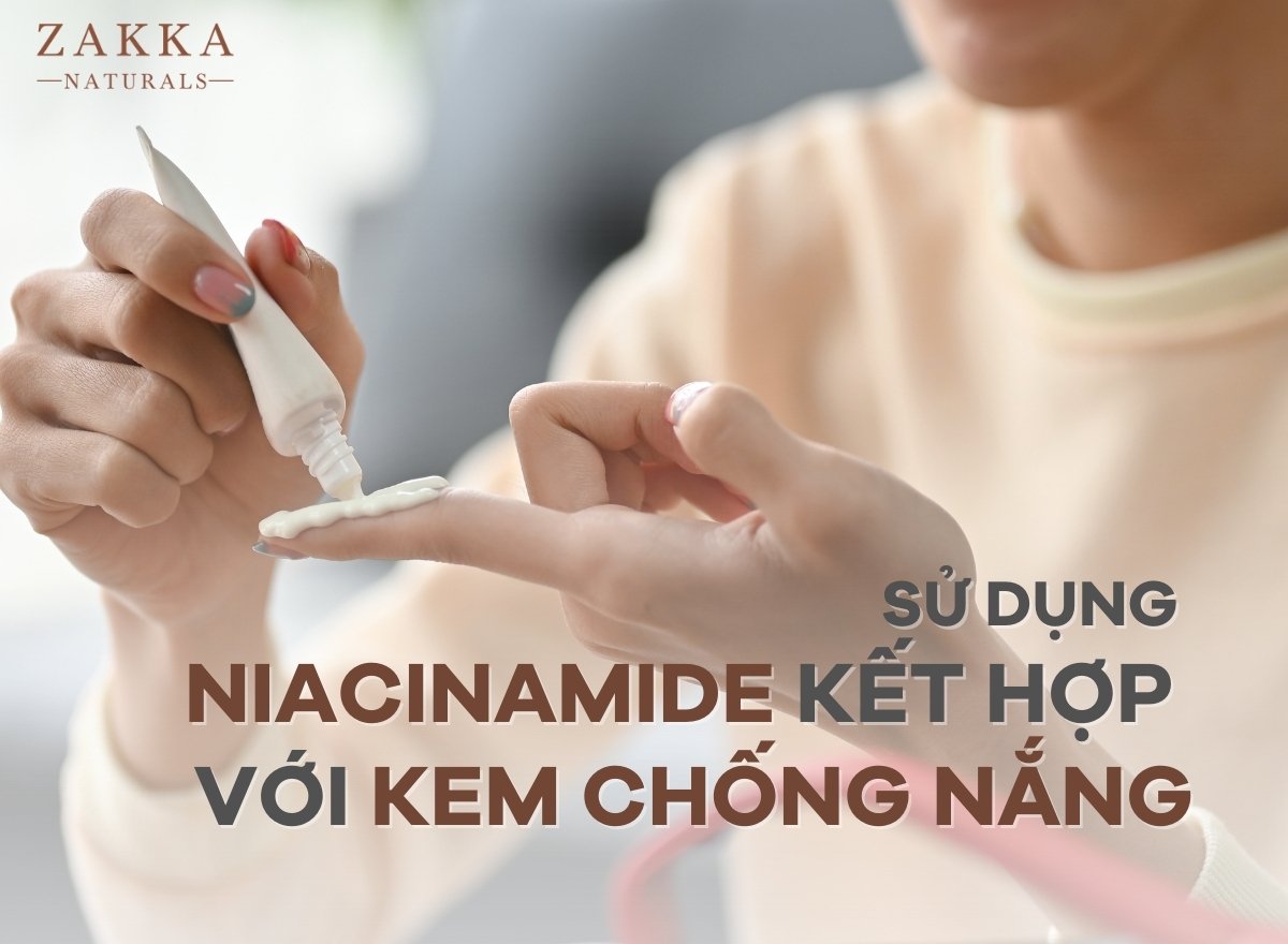 Dùng niacinamide có cần khóa ẩm không? Có bắt nắng không?