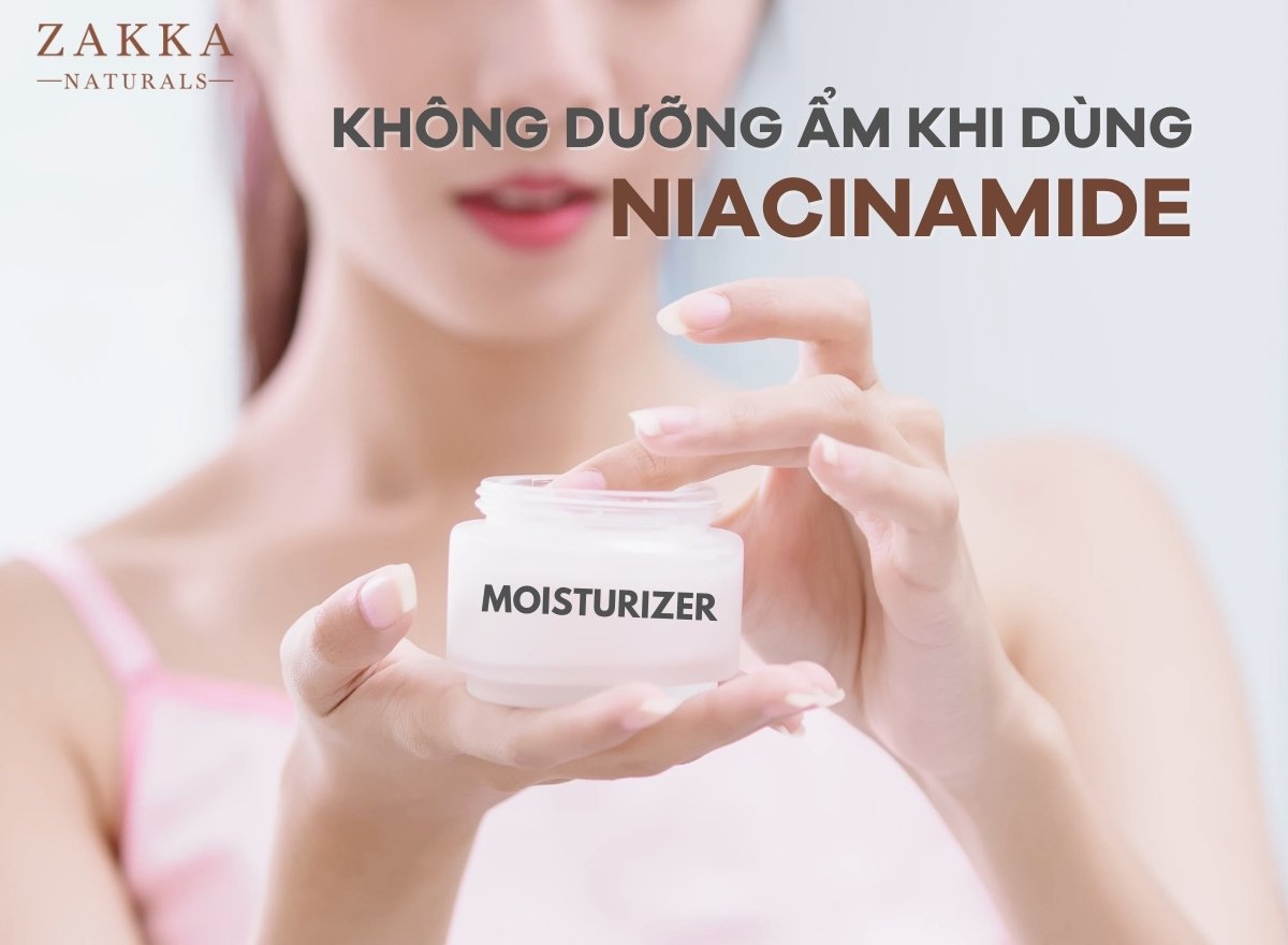 Dụng Niacinamide bị rát, khô da, châm chích phải làm sao