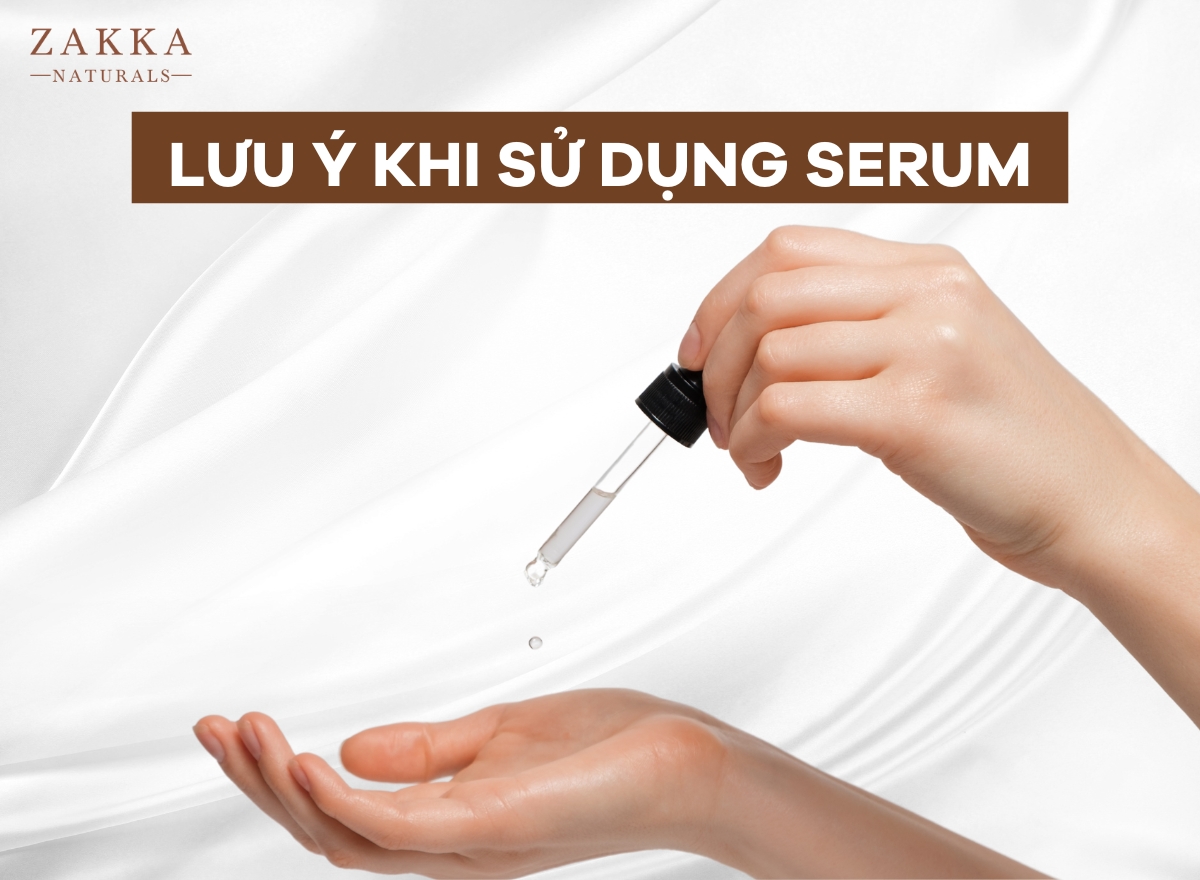 Hướng dẫn cách sử dụng serum đúng, hiệu quả chi tiết