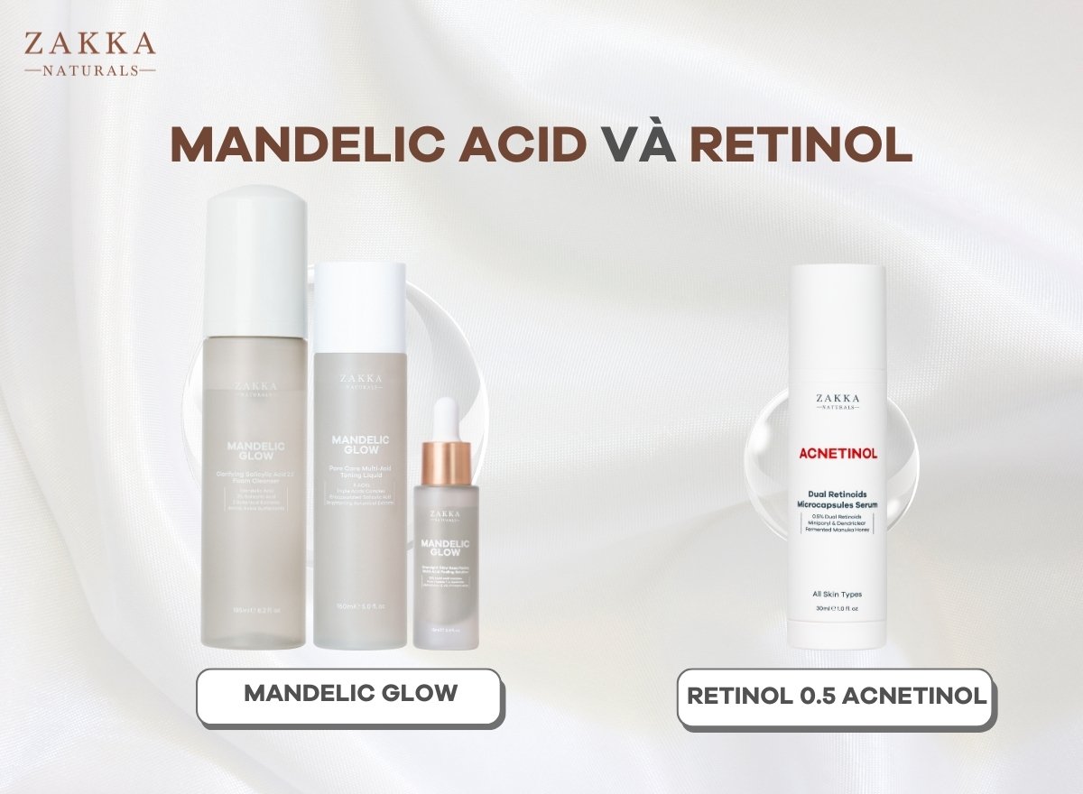 Mandelic Acid Kết Hợp Với Gì?