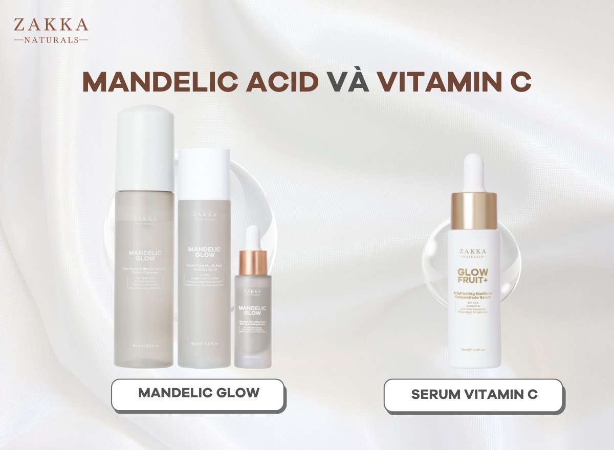 Mandelic Acid Kết Hợp Với Gì?