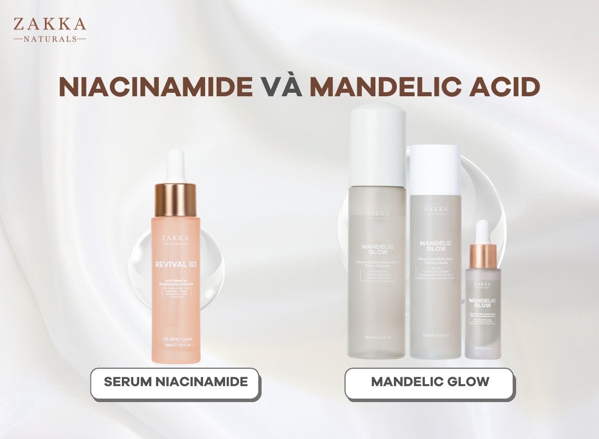 Mandelic Acid Kết Hợp Với Gì?
