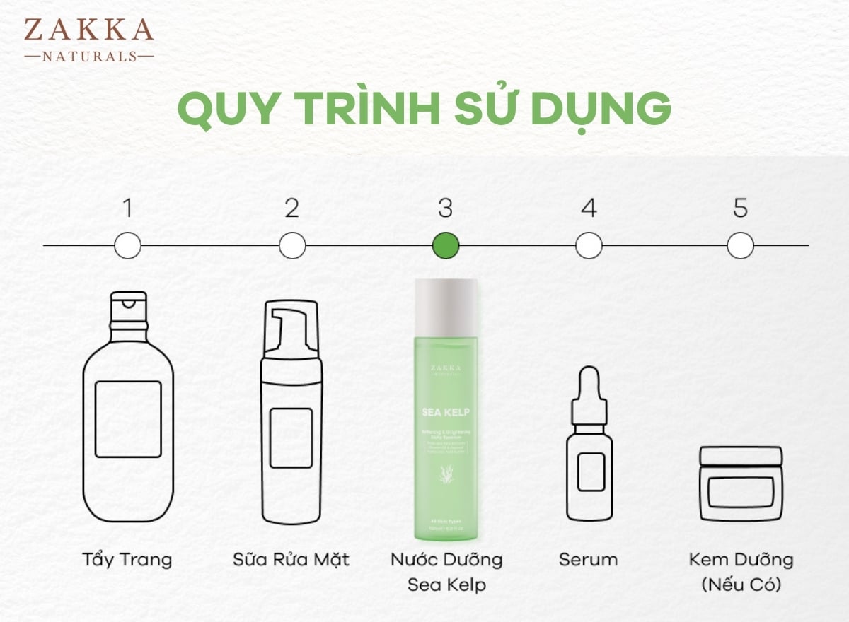 Review tinh chất Essence Fermented Sea Kelp của Zakka Naturals