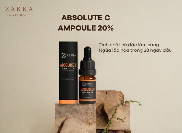 Serum Absolute C Ampoule 20% Zakka Naturals