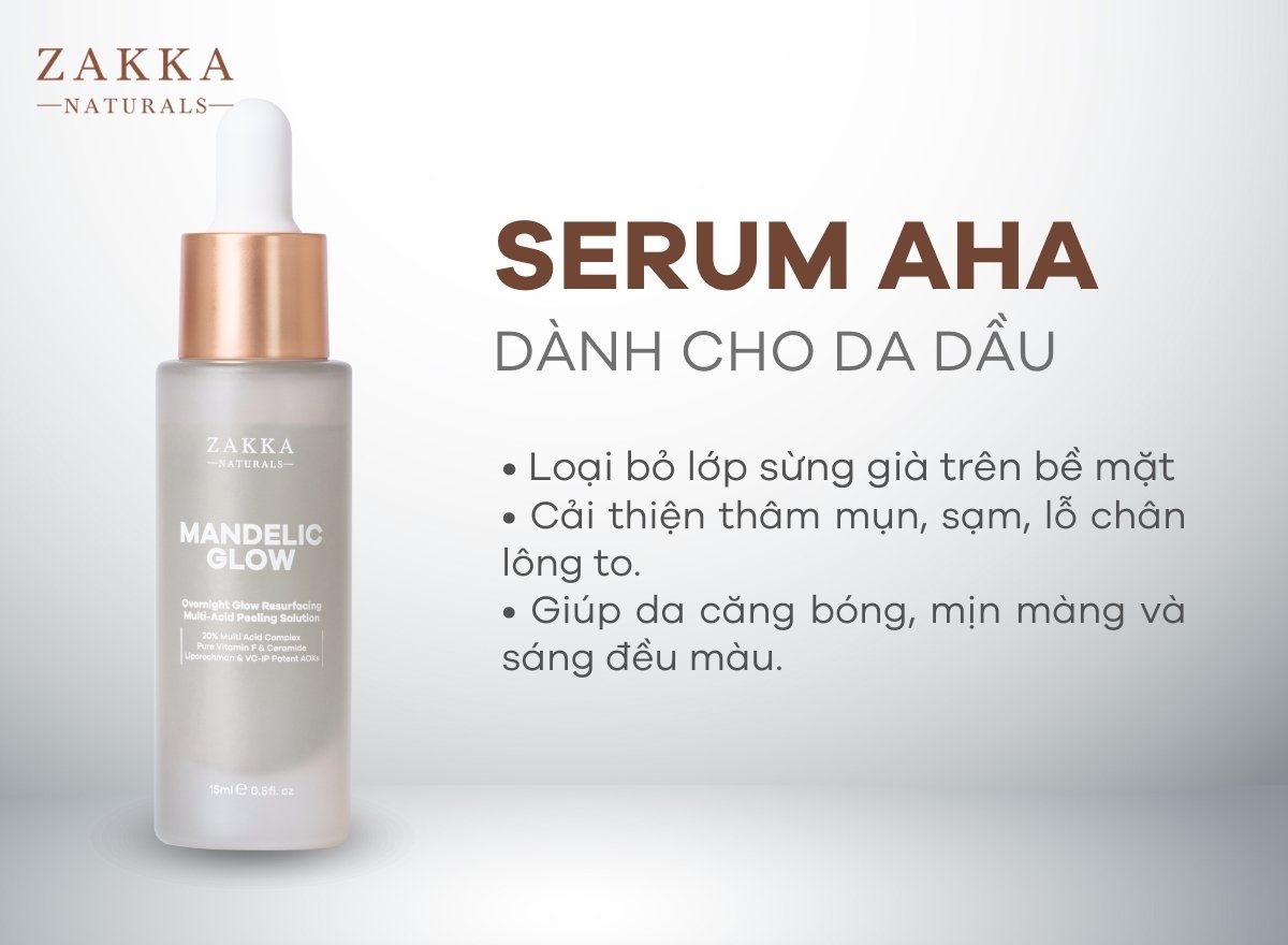 Top 5 Lý Do Nên Chọn Serum Tẩy Da Chết AHA?