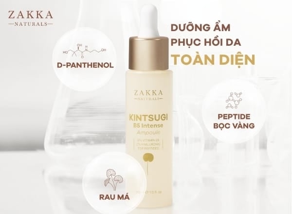 Tinh chất phục hồi Peptide bọc vàng Kintsugi B5 Intense Ampoule