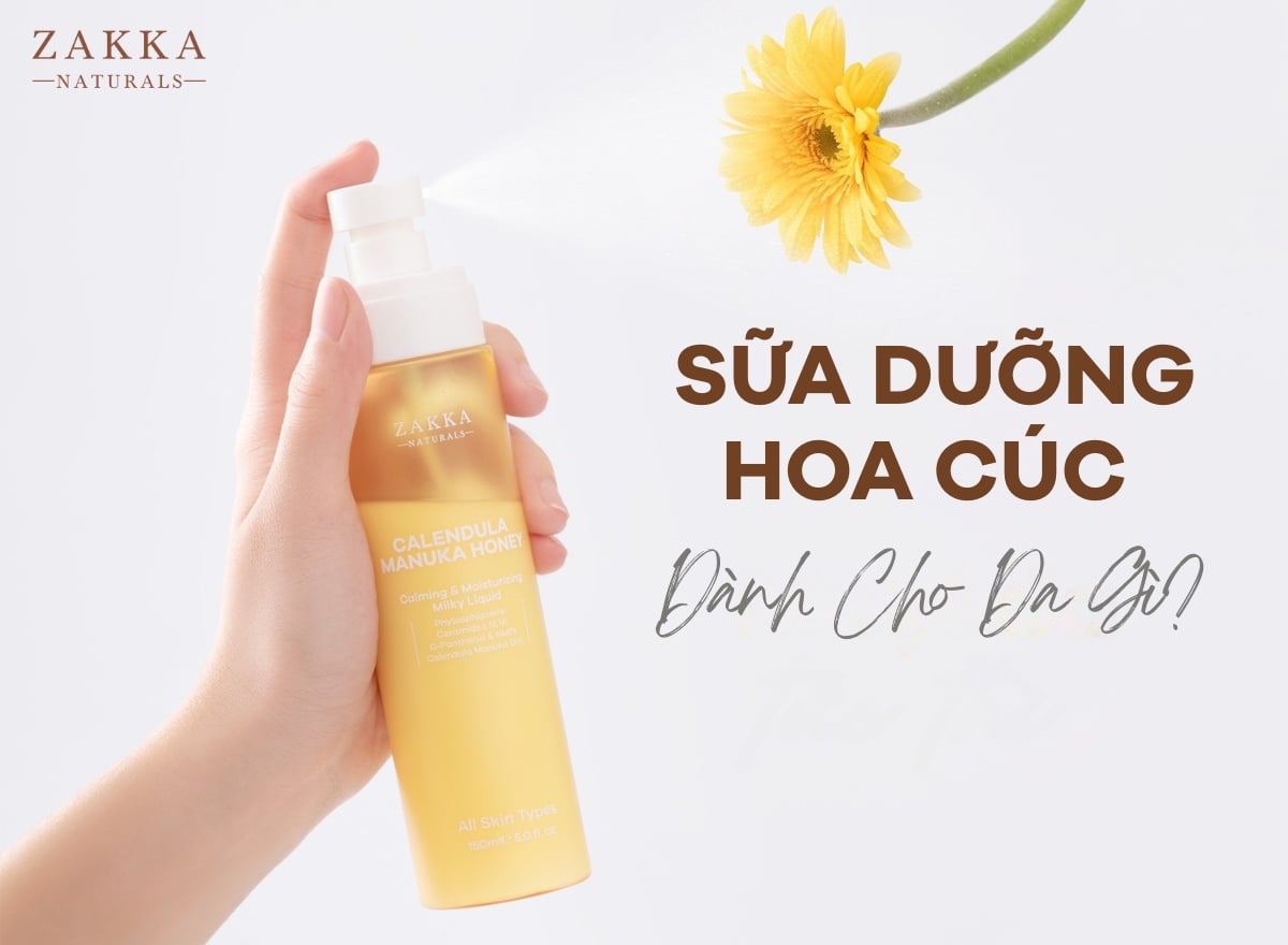 Toner Hoa Cúc Dành Cho Da Gì Và Những Lưu Ý?