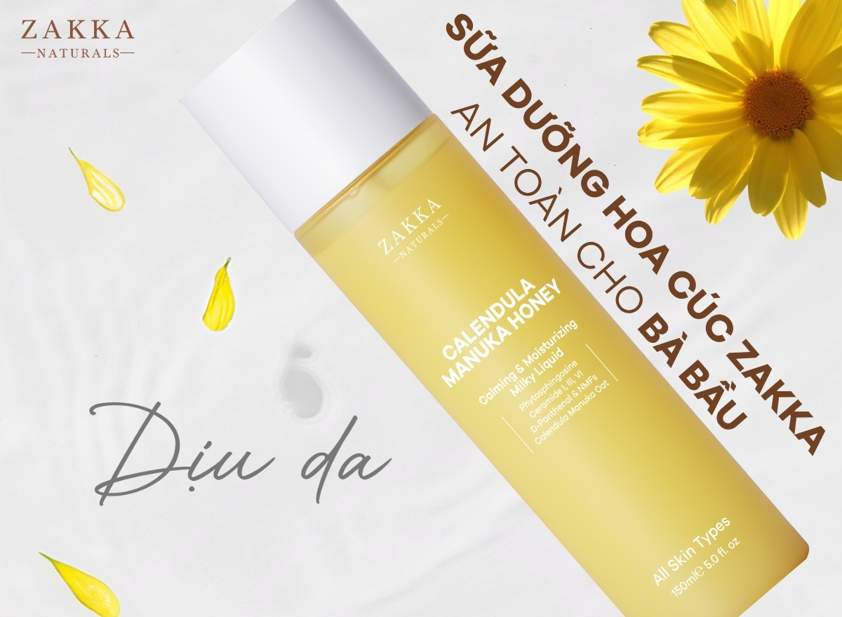 Sữa dưỡng Hoa Cúc Có Dùng Được Cho Bà Bầu Không?