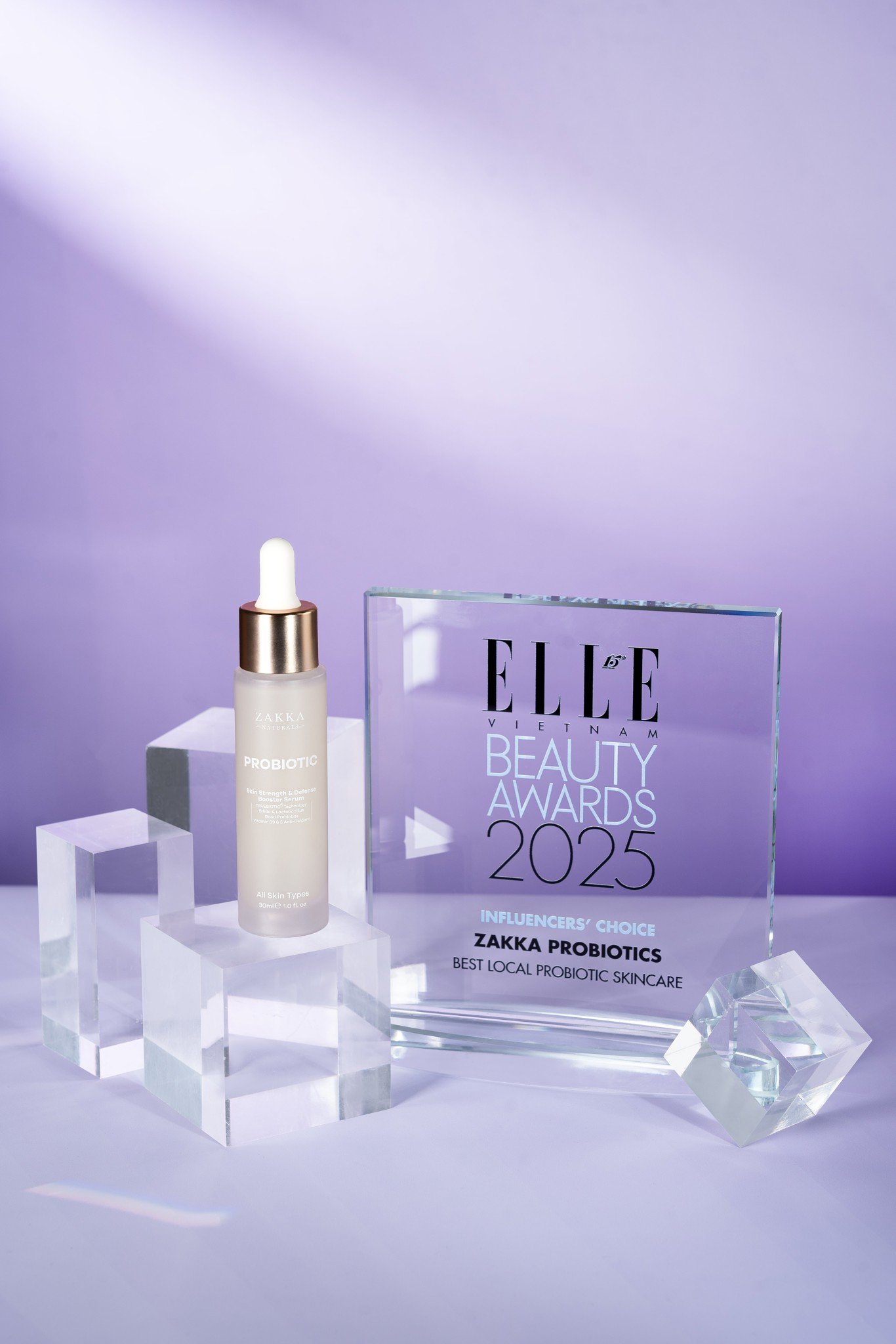 SERUM PROBIOTIC NHẬN GIẢI BEST LOCAL PROBIOTIC SKINCARE TẠI ELLE BEAUTY AWARDS 2025