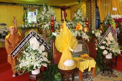 Lễ viếng tang Hòa thượng Thích Minh Cảnh ngày thứ 1 (12.10.2018)