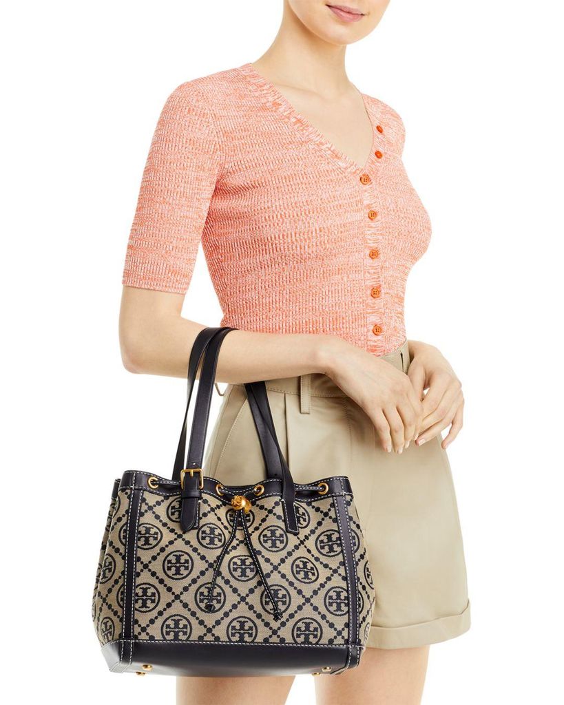 Túi tote Tory Burch T Monogram Jacquard
