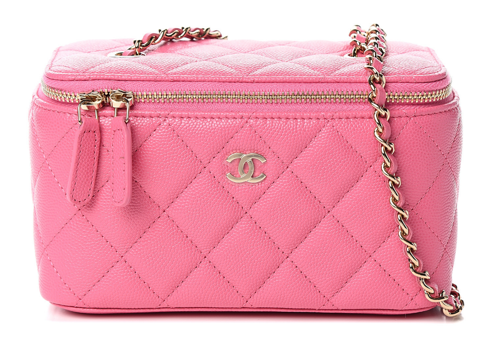 Túi Chanel Vanity Crossbody Caviar In Pink