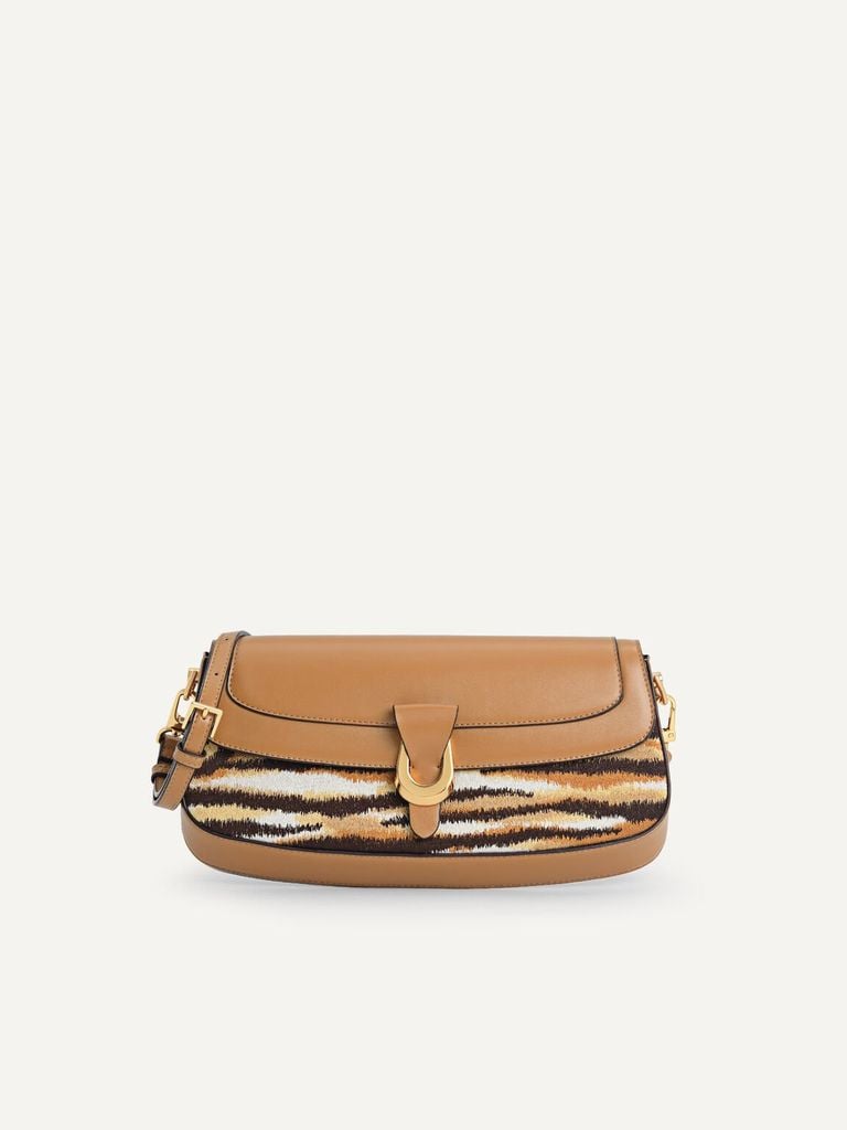 Pedro Animal Print Shoulder Bag - Multi