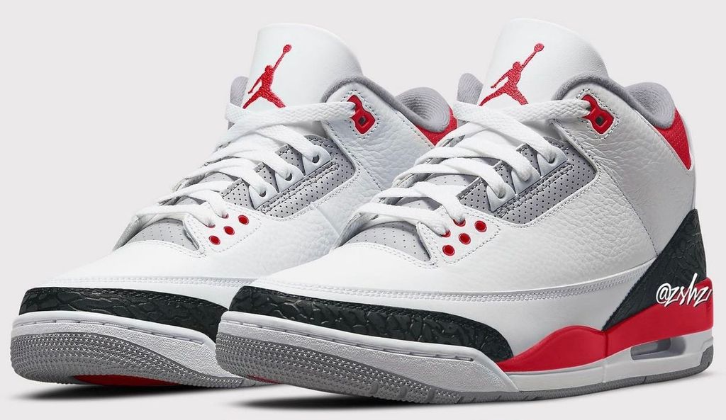 Air Jordan 3 ‘Fire Red’ quay trở lại năm 2022
