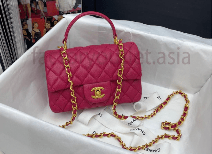 Túi Đeo Chéo Chanel Classic Top Handle