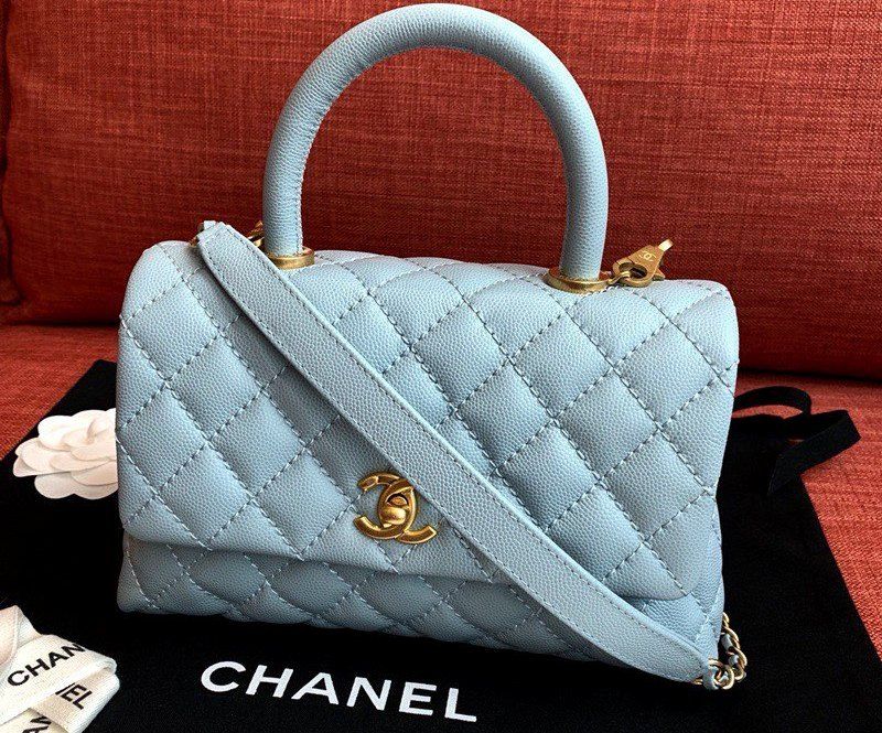 Túi Xách Chanel Flap Bag With Top Handle